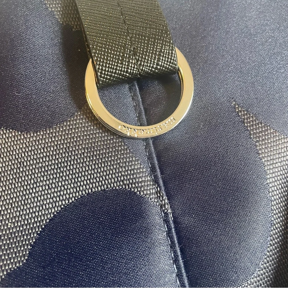 Marimekko Unikko All Day Bucket Bag Navy Blue - Picture 4 of 12